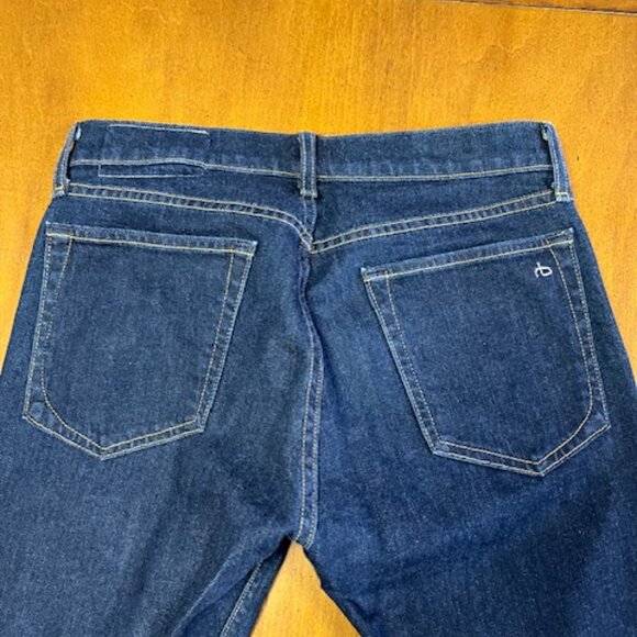 Rag & Bone Dark Blue Denim Jeans Fit 1 Mens - Picture 9 of 10